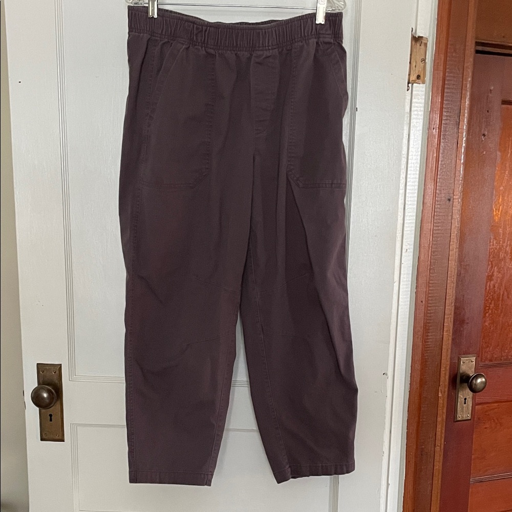 Old Navy Women's Wide Leg Pants in Deep Brown